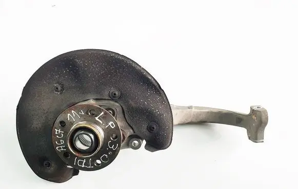 Front wheel hub spindle knuckle