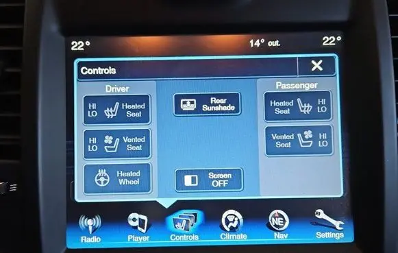 Lancia Thema Screen/display/small screen 05064632AH IMPRK1462255