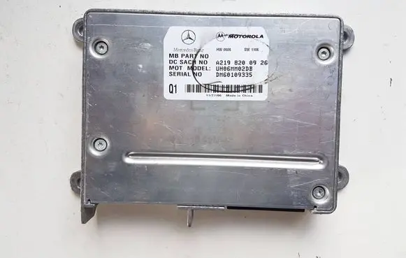 Mercedes-Benz GL X164 Phone control unit/module A2198200926
