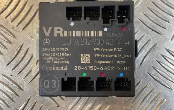 Mercedes-Benz SLK R172 Door control unit/module A2129004214 A2129011505 A2129021106