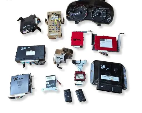 Subaru Outback Engine ECU kit and lock set 22611AP842 2758009844 85003AJ780