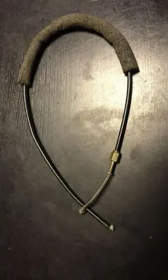 Engine bonnet/hood lock release cable