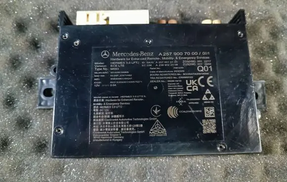 Mercedes-Benz CLS W257 Bluetooth control unit module A2579007000