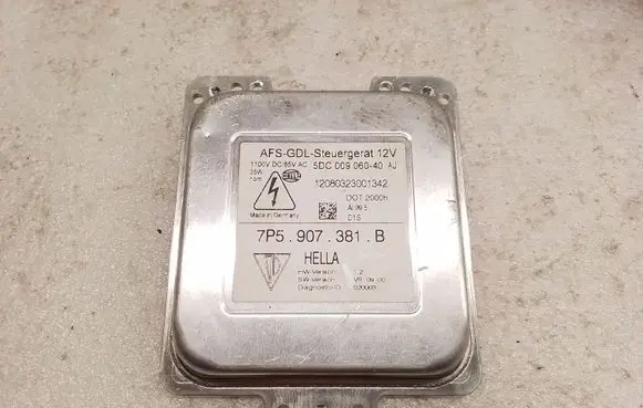 Porsche Cayenne (92A) Headlight ballast module Xenon 7PA907381B 5DC00906040AJ