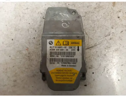 BMW 5 E60 E61 Airbag control unit/module 9118931
