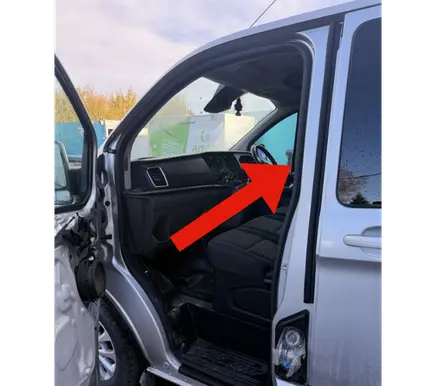 Ford Transit Custom Front door rubber seal 