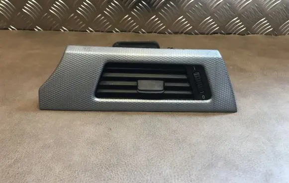 Dashboard air vent grill cover trim