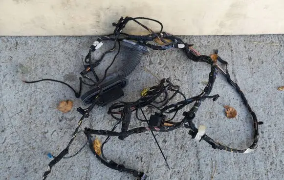 BMW X3 F25 Front door wiring loom/harness boot