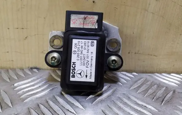 ESP acceleration yaw rate sensor