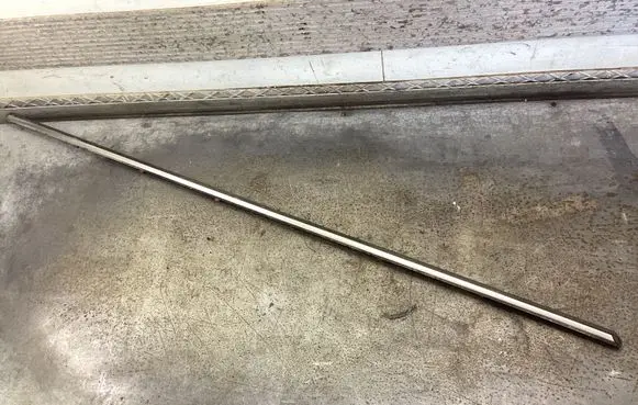 Mercedes-Benz W123 Front door trim (molding) 