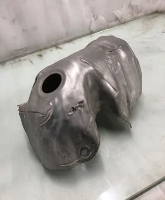 Citroen Berlingo Exhaust heat shield 9824001580