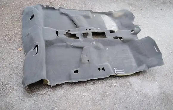 Opel Astra H Front floor carpet liner 24465689