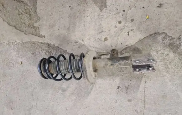 Citroen C4 II Front shock absorber with coil spring