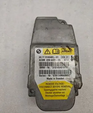 BMW 5 E60 E61 Airbag control unit/module 9145401 319145401011 220443125