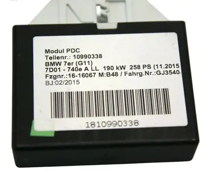 BMW 7 G11 G12 Other control units/modules 9382712
