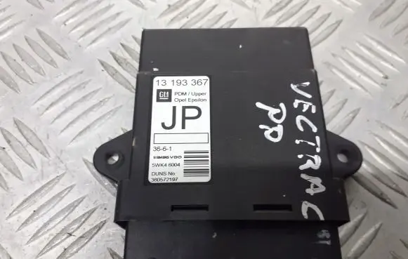 Opel Vectra C Door control unit/module 13193367