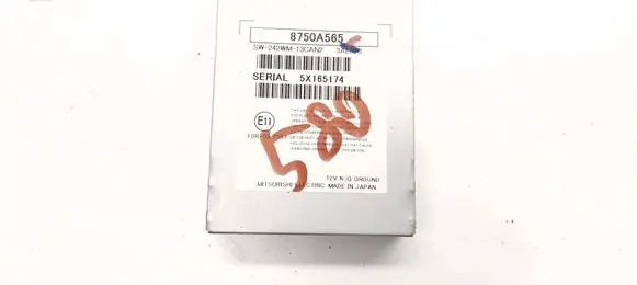 Mitsubishi Outlander GPS navigation control unit/module 8750A565