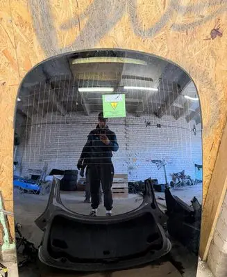 Tesla Model 3 Rear windscreen/windshield window 