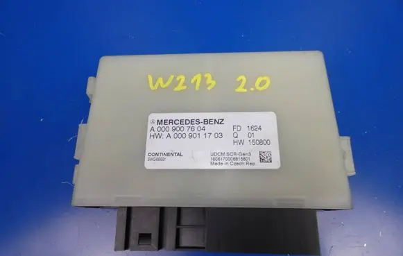 Mercedes-Benz E W213 Reducing agents exhaust control unit A0009007604 5WG00001 A0009011703