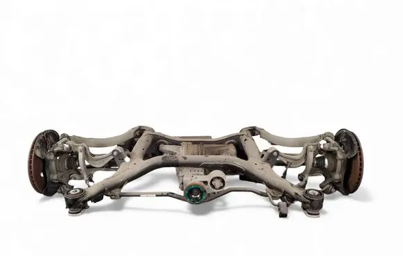 Audi Q7 4M Rear axle beam with reductor 4M0500025 4M051203D 0D2500043C