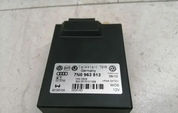 Volkswagen PASSAT CC Auxiliary heating control unit/module 7N0963513 9019510A 0026162