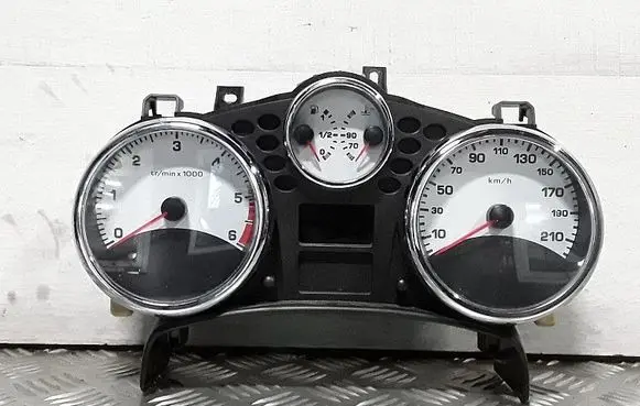 Peugeot 207 Speedometer (instrument cluster) 9666749180