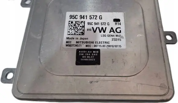 Audi A4 S4 B9 Headlight ballast module Xenon 95C941572G