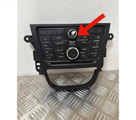 Opel Mokka Head unit multimedia control 42356784 A2C9894810001