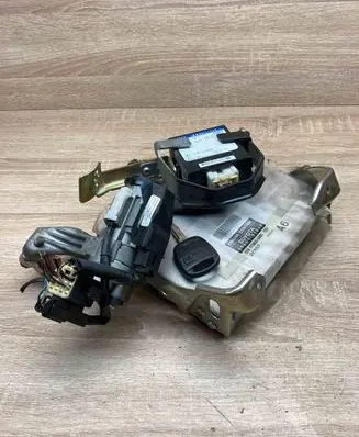 Toyota Corolla E120 E130 Engine ECU kit and lock set 8966102A60 8978012160 8978302020