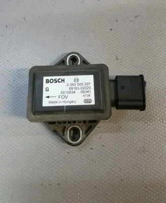 Toyota Corolla Verso E121 ESP acceleration yaw rate sensor 0265005297 8918302020