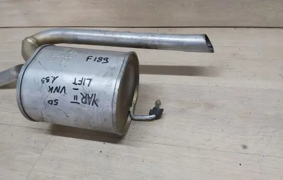 Toyota Yaris Rear muffler/silencer tail pipe 