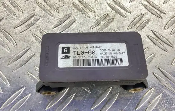 ESP acceleration yaw rate sensor