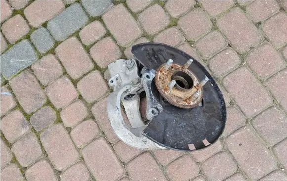 Opel Insignia A Rear shock absorber with coil spring 13278760