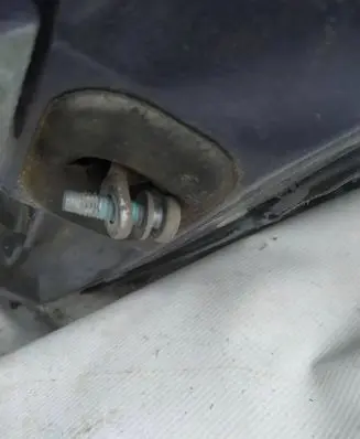 Renault Laguna I Front door check strap stopper 