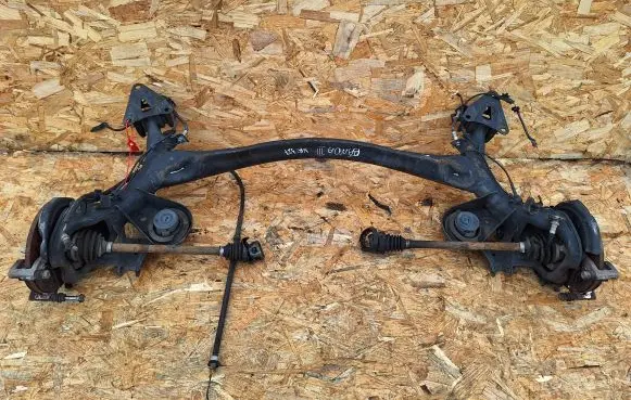 Rear axle beam