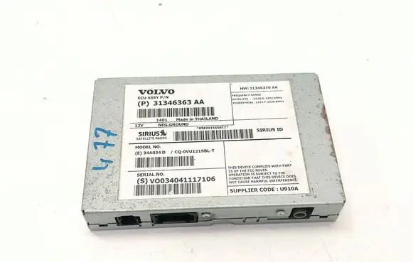 Volvo XC60 Antenna control unit 31346363AA 31346363