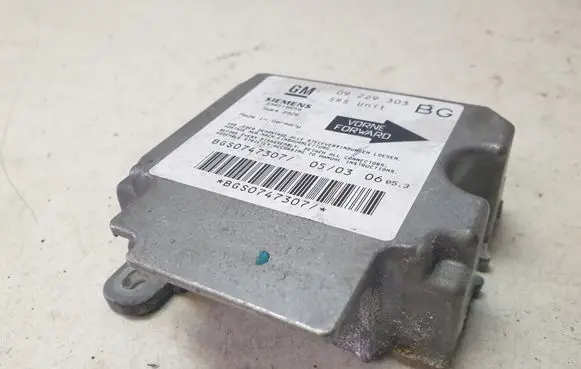 Opel Zafira A Airbag control unit/module 09229303