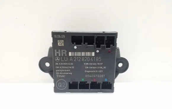 Mercedes-Benz E W212 Door control unit/module A2128204185 A2128204226 A2124423432