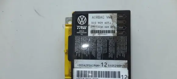 Volkswagen PASSAT B6 Airbag control unit/module VW3C0909605J 3C0909605J