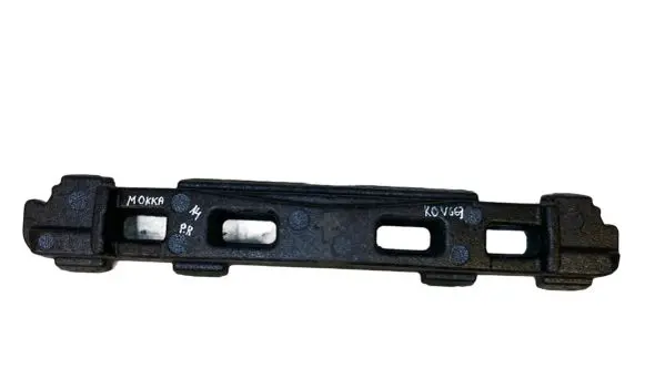Front bumper foam support bar