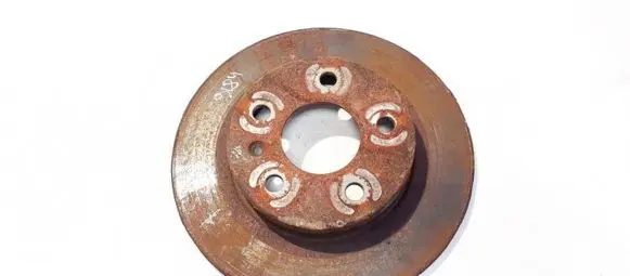 Opel Zafira B Rear brake disc neventiliuojamas