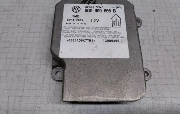 Volkswagen PASSAT B5 Airbag control unit/module 6Q0909605B 5WK42869