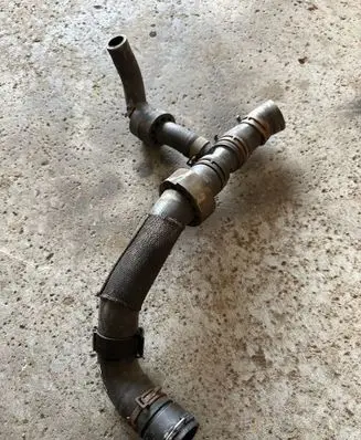 Volkswagen Multivan T5 Coolant pipe/hose 7E0122051E 3B0122291C