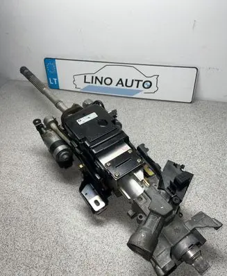 Steering wheel axle set