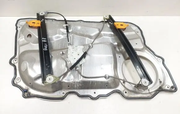 Audi A8 S8 D3 4E Front window lifting mechanism without motor 4E0837850B