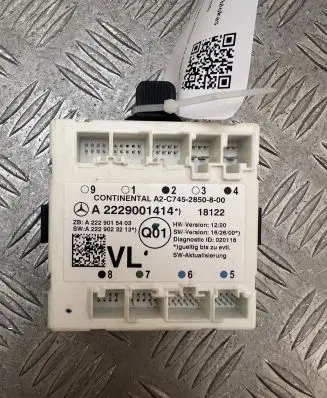 Mercedes-Benz GLC X253 C253 Door control unit/module A2229001414
