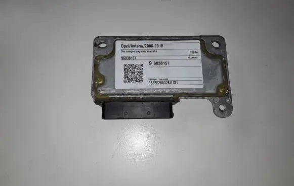 Opel Antara Airbag control unit/module 96838157