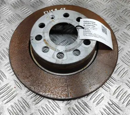 Audi A3 8Y Rear brake disc 5Q0615601D
