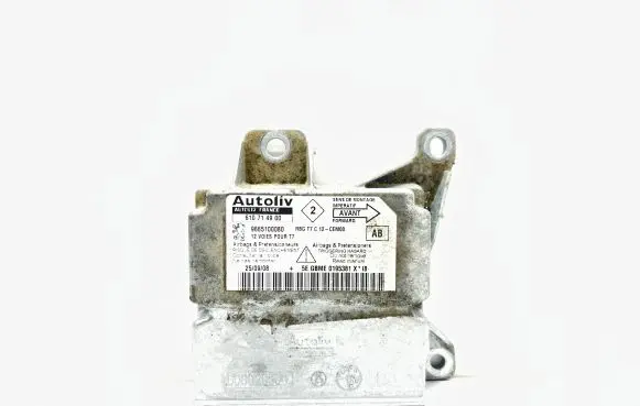 Peugeot 308 Airbag control unit/module 9665100080 610714900