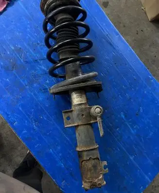 Volvo XC90 Front shock absorber with coil spring 30776718 B492C 824904003673
